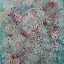 Blütenmeer, 2020 / 60 × 80 × 4 cm / Öl, Pastellkreide und Pigmente / 850 €